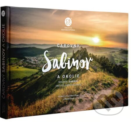 Kniha: Čarovný Sabinov a okolie (Martin Kmeť, Norbert Čerňa a Róbert Hlava). CBS, 2024 Kniha: Čarovný Sabinov a okolie (Martin Kmeť, Norbert Čerňa a Róbert Hlava). CBS, 2024