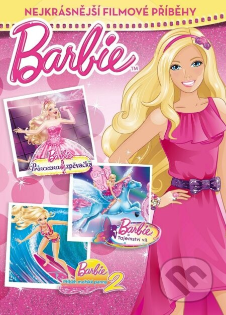 Kniha: Barbie: Princezna a zpěvačka, Tajemství víl, Pří (Egmont ČR). Egmont ČR, 2014 Kniha: Barbie: Princezna a zpěvačka, Tajemství víl, Pří (Egmont ČR). Egmont ČR, 2014