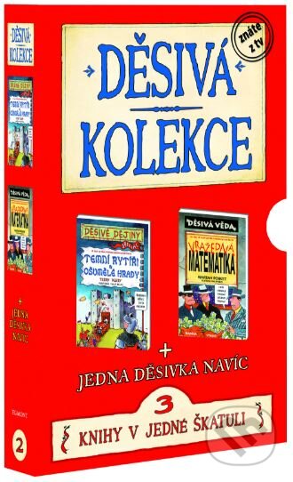 Kniha: Děsivá kolekce 2: Tajemní rytíři, Vražedná matematika (Kjartan Poskitt a Terry Deary). Egmont ČR, 2013 Kniha: Děsivá kolekce 2: Tajemní rytíři, Vražedná matematika (Kjartan Poskitt a Terry Deary). Egmont ČR, 2013