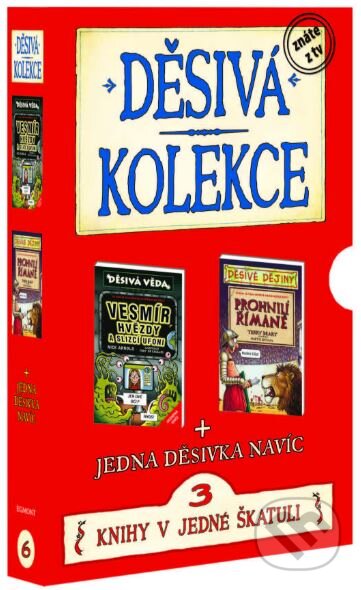 Kniha: Děsivá kolekce 6: Vesmír, Římané (Nick Arnold a Terry Deary). Egmont ČR, 2013 Kniha: Děsivá kolekce 6: Vesmír, Římané (Nick Arnold a Terry Deary). Egmont ČR, 2013