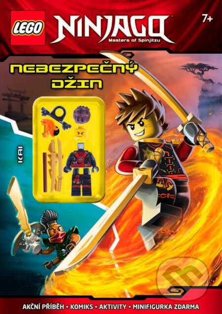 Kniha: LEGO NINJAGO: Nebezpečný džin (Computer Press). Computer Press, 2016 Kniha: LEGO NINJAGO: Nebezpečný džin (Computer Press). Computer Press, 2016