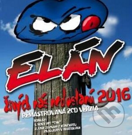 Hudobné CD: Elán: Živých nás nedostanú Deluxe (Warner Music). Warner Music, 2016 Hudobné CD: Elán: Živých nás nedostanú Deluxe (Warner Music). Warner Music, 2016