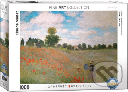 Puzzle: Monet Vlčí máky (EuroGraphics). EuroGraphics, 2016 Puzzle: Monet Vlčí máky (EuroGraphics). EuroGraphics, 2016