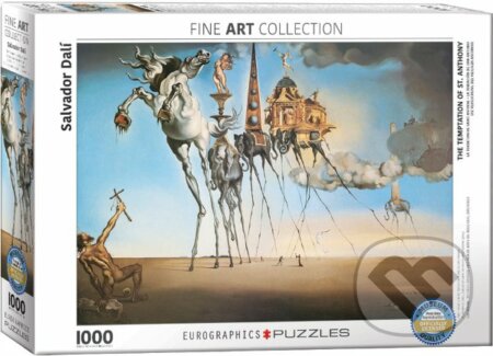 Puzzle: Pokušení sv. Antonína (Salvador Dalí). EuroGraphics, 2016 Puzzle: Pokušení sv. Antonína (Salvador Dalí). EuroGraphics, 2016