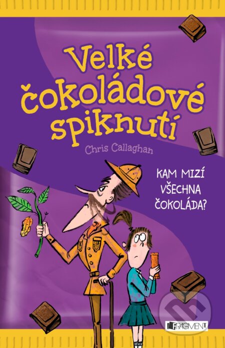Kniha: Velké čokoládové spiknutí (Chris Callaghan). Nakladatelství Fragment, 2016 Kniha: Velké čokoládové spiknutí (Chris Callaghan). Nakladatelství Fragment, 2016