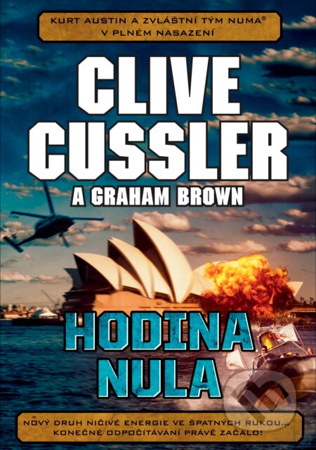 Kniha: Hodina nula (Clive Cussler). CPRESS, 2016 Kniha: Hodina nula (Clive Cussler). CPRESS, 2016