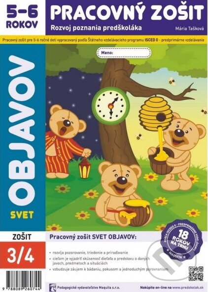 Kniha: Svet objavov (Mária Tašková). Maquita, 2016 Kniha: Svet objavov (Mária Tašková). Maquita, 2016