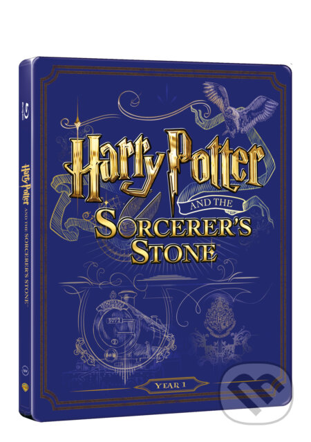 Film: Harry Potter a kámen mudrců Steelbook (Chris Columbus) (Steelbook). Magicbox, 2016 Film: Harry Potter a kámen mudrců Steelbook (Chris Columbus) (Steelbook). Magicbox, 2016