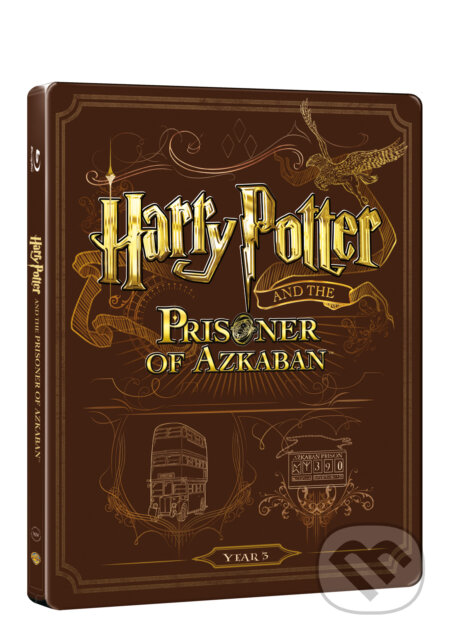 Film: Harry Potter a vězeň z Azkabanu Steelbook (Alfonso Cuarón) (Steelbook). Magicbox, 2016 Film: Harry Potter a vězeň z Azkabanu Steelbook (Alfonso Cuarón) (Steelbook). Magicbox, 2016