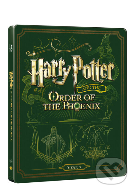 Film: Harry Potter a Fénixův řád Steelbook (Mike Newell a David Yates) (Steelbook). Magicbox, 2016 Film: Harry Potter a Fénixův řád Steelbook (Mike Newell a David Yates) (Steelbook). Magicbox, 2016