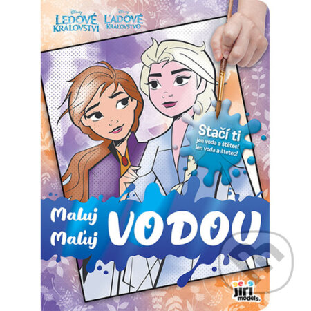 Kniha: Maluj vodou Ledové království (Jiří Models). Jiří Models, 2024 Kniha: Maluj vodou Ledové království (Jiří Models). Jiří Models, 2024
