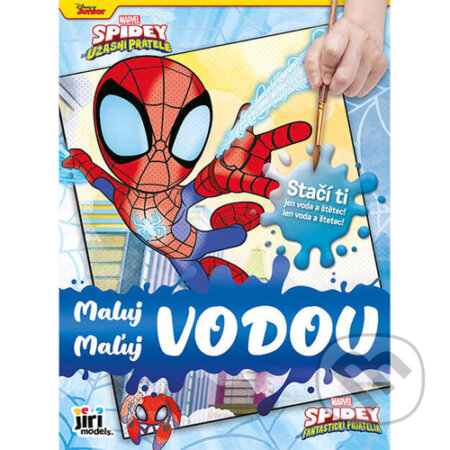 Kniha: Maluj vodou Spidey (Jiří Models). Jiří Models, 2024 Kniha: Maluj vodou Spidey (Jiří Models). Jiří Models, 2024