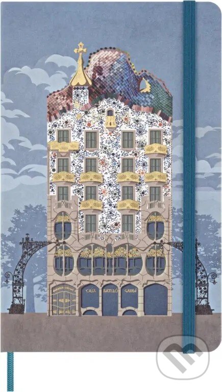Moleskine - zápisník Casa Batlló (Moleskine). Moleskine, 2024 Moleskine - zápisník Casa Batlló (Moleskine). Moleskine, 2024