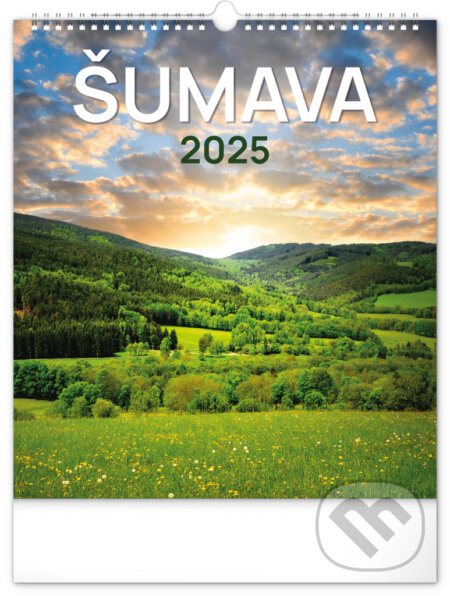 Nástěnný kalendář Šumava 2025 (Notique). Notique, 2024 Nástěnný kalendář Šumava 2025 (Notique). Notique, 2024