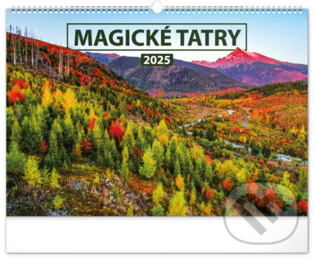 Nástenný kalendár Magické Tatry 2025, Notique, 2024