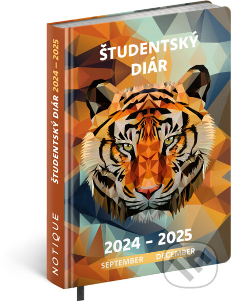 Študentský diár Tiger 2024 - 2025, Notique, 2024