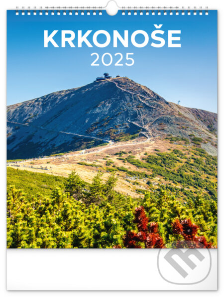 NOTIQUE Nástěnný kalendář Krkonoše 2025 (Notique). Notique, 2024 NOTIQUE Nástěnný kalendář Krkonoše 2025 (Notique). Notique, 2024