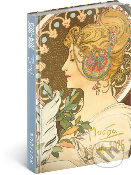 18měsíční diář Petito – Alfons Mucha 2024/2025 (Notique). Notique, 2024 18měsíční diář Petito – Alfons Mucha 2024/2025 (Notique). Notique, 2024