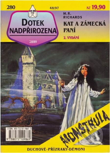 Kniha: Kat a zámecká paní (M. R. Richards). , 1997 Kniha: Kat a zámecká paní (M. R. Richards). , 1997