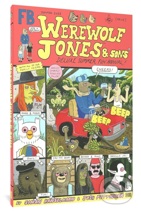Kniha: Werewolf Jones Sons (Josh Pettinger a Simon Hanselmann). Fantagraphics, 2023 Kniha: Werewolf Jones Sons (Josh Pettinger a Simon Hanselmann). Fantagraphics, 2023