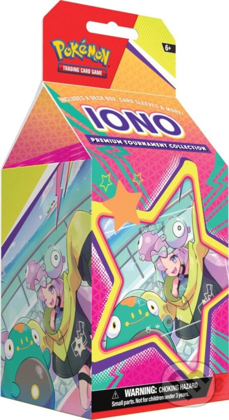 Spoločenská hra: Pokémon TCG: Iono Premium Tournament Collection (Pokemon). Pokemon, 2024 Spoločenská hra: Pokémon TCG: Iono Premium Tournament Collection (Pokemon). Pokemon, 2024
