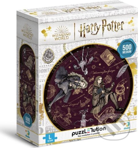 Puzzle: Harry Potter: Brumbál, Hermiona a Lenka (Dodo). Dodo, 2024 Puzzle: Harry Potter: Brumbál, Hermiona a Lenka (Dodo). Dodo, 2024