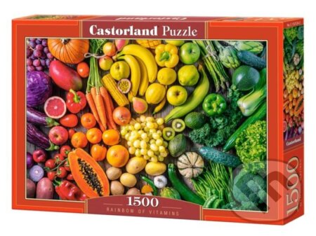 Puzzle: Dúha plná vitamínov (Castorland). Castorland, 2024 Puzzle: Dúha plná vitamínov (Castorland). Castorland, 2024
