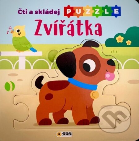 Kniha: Zvířátka - Čti a skládej puzzle (SUN). SUN, 2024 Kniha: Zvířátka - Čti a skládej puzzle (SUN). SUN, 2024