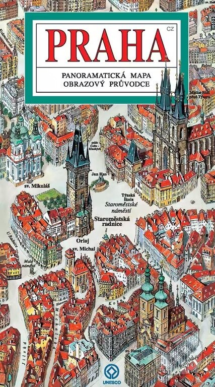 Kniha: Praha - mapa panoramatická (Tomáš Rygl). ATP Jihlava, 2006 Kniha: Praha - mapa panoramatická (Tomáš Rygl). ATP Jihlava, 2006