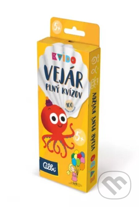 Kniha: Kvído Vejár plný kvízov 5+ (Albi). Albi, 2018 Kniha: Kvído Vejár plný kvízov 5+ (Albi). Albi, 2018