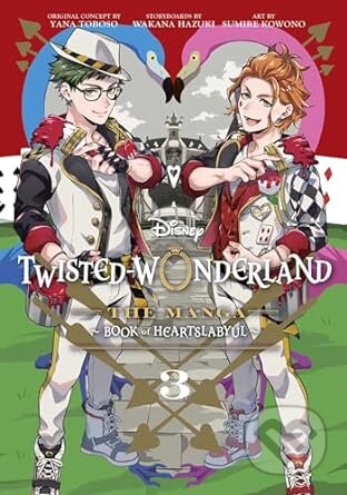 Kniha: Disney Twisted Wonderland Volume (Wakana Hazuki a Yana Toboso). Viz Media, 2024 Kniha: Disney Twisted Wonderland Volume (Wakana Hazuki a Yana Toboso). Viz Media, 2024