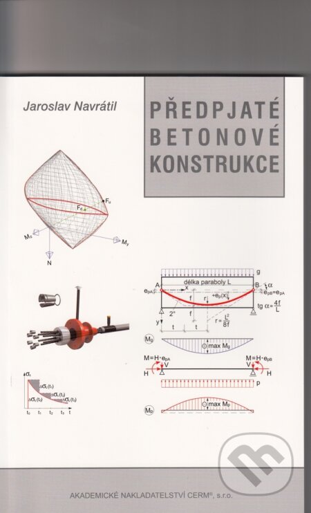 Kniha: Předpjaté betonové konstrukce (Jaroslav Navrátil). Akademické nakladatelství CERM, 2008 Kniha: Předpjaté betonové konstrukce (Jaroslav Navrátil). Akademické nakladatelství CERM, 2008