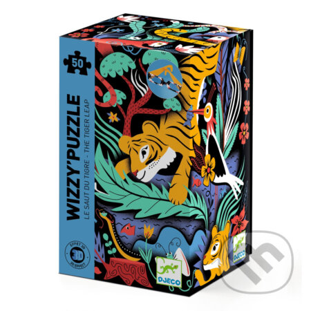 Puzzle: Magické Wizzy Puzzle: Skok tigra (Djeco). Djeco, 2024 Puzzle: Magické Wizzy Puzzle: Skok tigra (Djeco). Djeco, 2024