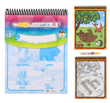 Blok s tužkou zvířátka (Bonaparte). Bonaparte, 2024 Blok s tužkou zvířátka (Bonaparte). Bonaparte, 2024