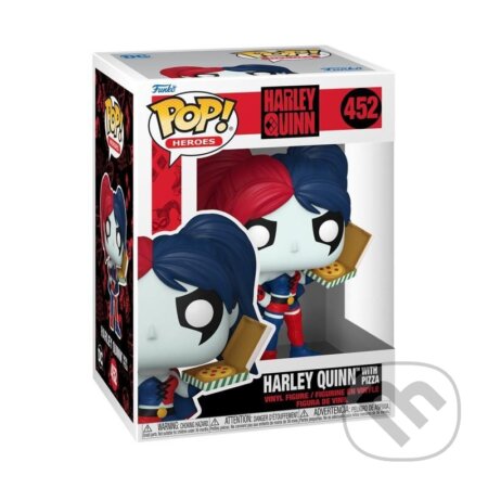 Funko POP Heroes: DC - Harley Quinn with Pizza (Funko). Funko, 2024 Funko POP Heroes: DC - Harley Quinn with Pizza (Funko). Funko, 2024