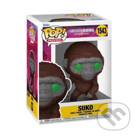 Funko POP Movies: Godzilla x Kong - Suko (Funko). Funko, 2024 Funko POP Movies: Godzilla x Kong - Suko (Funko). Funko, 2024