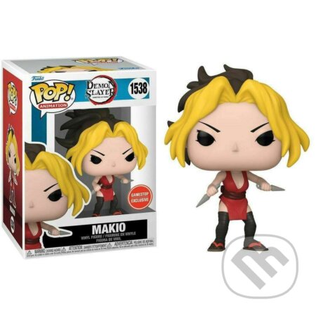 Funko POP Animation: Demon Slayer - Makio (Battle) (Funko). Funko, 2024 Funko POP Animation: Demon Slayer - Makio (Battle) (Funko). Funko, 2024