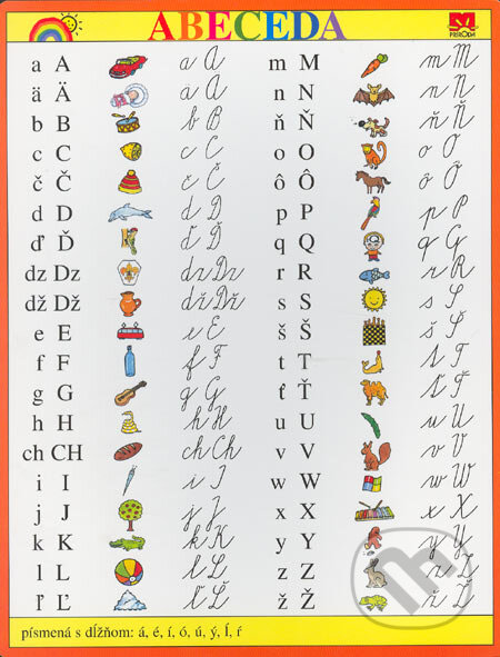 Kniha: Slovenská abeceda - pomocná tabuľka (Príroda). Príroda, 2006 Kniha: Slovenská abeceda - pomocná tabuľka (Príroda). Príroda, 2006