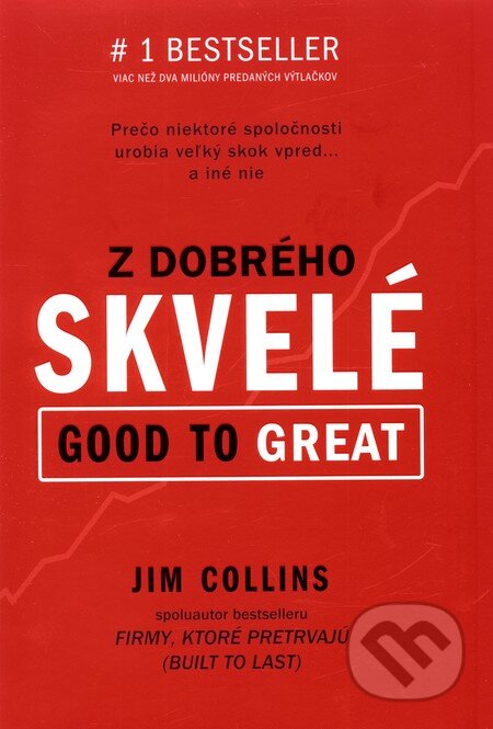Kniha: Z dobrého skvelé (Good to Great) (Jim Collins), 2006 Kniha: Z dobrého skvelé (Good to Great) (Jim Collins), 2006