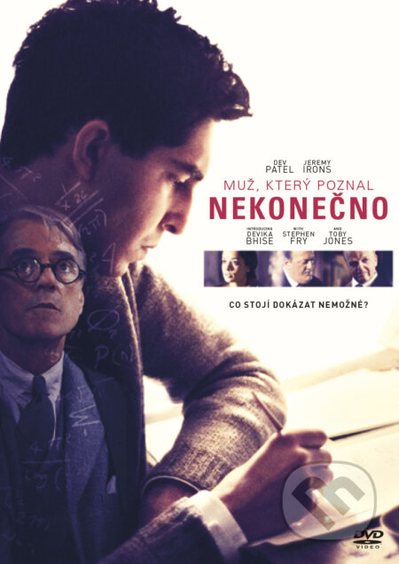 Film: Muž, který poznal nekonečno (Matt Brown) (DVD). Magicbox, 2016 Film: Muž, který poznal nekonečno (Matt Brown) (DVD). Magicbox, 2016
