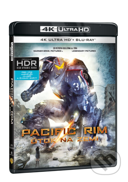 Film: Pacific Rim - Útok na Zemi Ultra HD Blu-ray (Guillermo del Toro) (UltraHDBlu-ray). Magicbox, 2016 Film: Pacific Rim - Útok na Zemi Ultra HD Blu-ray (Guillermo del Toro) (UltraHDBlu-ray). Magicbox, 2016