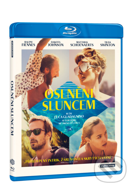 Film: Oslněni sluncem (Gilles Paquet-Brenner a Luca Guadagnino) (Blu-ray). Magicbox, 2016 Film: Oslněni sluncem (Gilles Paquet-Brenner a Luca Guadagnino) (Blu-ray). Magicbox, 2016