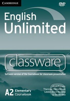 English Unlimited - Elementary - Classware DVD-ROM (Alex Tilbury). Cambridge University Press, 2010 English Unlimited - Elementary - Classware DVD-ROM (Alex Tilbury). Cambridge University Press, 2010