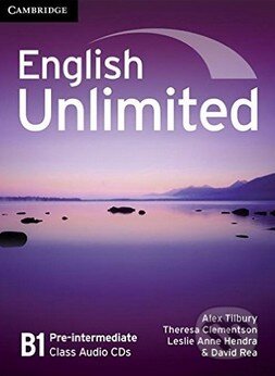 Audiokniha: English Unlimited - Pre-intermediate - Class Audio CDs (Alex Tilbury, Theresa Clementson a kolektiv). Cambridge University Press, 2010 Audiokniha: English Unlimited - Pre-intermediate - Class Audio CDs (Alex Tilbury, Theresa Clementson a kolektiv). Cambridge University Press, 2010