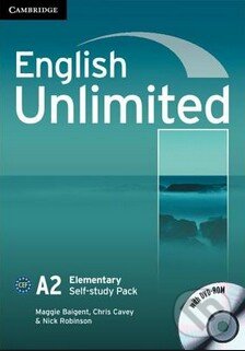 Kniha: English Unlimited - Elementary - Self-study Pack (Chris Cavey, Maggie Baigent a Nick Robinson). Cambridge University Press, 2010 Kniha: English Unlimited - Elementary - Self-study Pack (Chris Cavey, Maggie Baigent a Nick Robinson). Cambridge University Press, 2010
