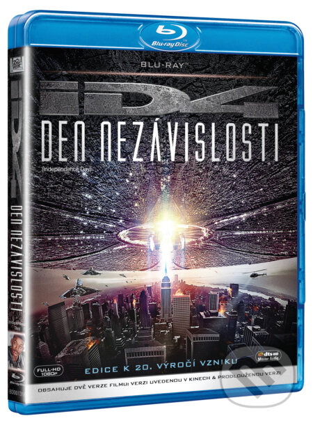 Film: Den nezávislosti (Roland Emmerich) (Blu-ray). Bonton Film, 2016 Film: Den nezávislosti (Roland Emmerich) (Blu-ray). Bonton Film, 2016