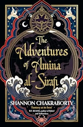 Kniha: The Adventures of Amina Al-Sirafi (Shannon Chakraborty). HarperCollins, 2024 Kniha: The Adventures of Amina Al-Sirafi (Shannon Chakraborty). HarperCollins, 2024