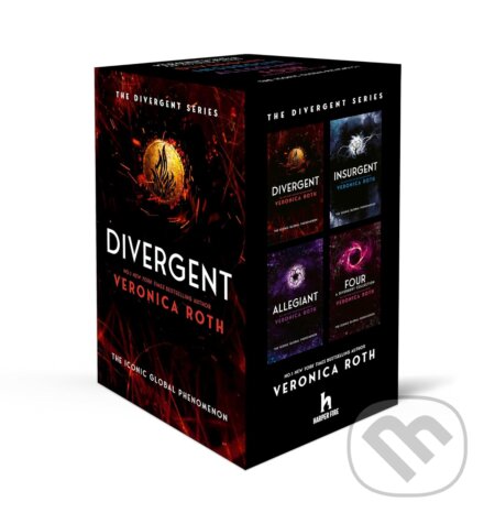 Kniha: Divergent Series Box Set (Books 1-4) (Veronica Roth). HarperCollins, 2024 Kniha: Divergent Series Box Set (Books 1-4) (Veronica Roth). HarperCollins, 2024