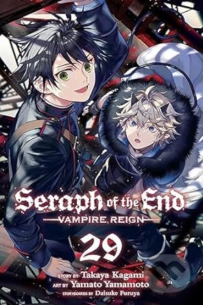 Kniha: Seraph Of The End Vol 29 (Daisuke Furuya, Takaya Kagami a Yamato Yamamoto). Viz Media, 2024 Kniha: Seraph Of The End Vol 29 (Daisuke Furuya, Takaya Kagami a Yamato Yamamoto). Viz Media, 2024