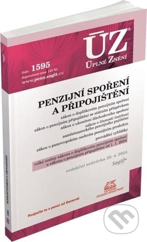 Kniha: ÚZ 1595 Penzijní spoření a připojištění (Sagit). Sagit, 2024 Kniha: ÚZ 1595 Penzijní spoření a připojištění (Sagit). Sagit, 2024